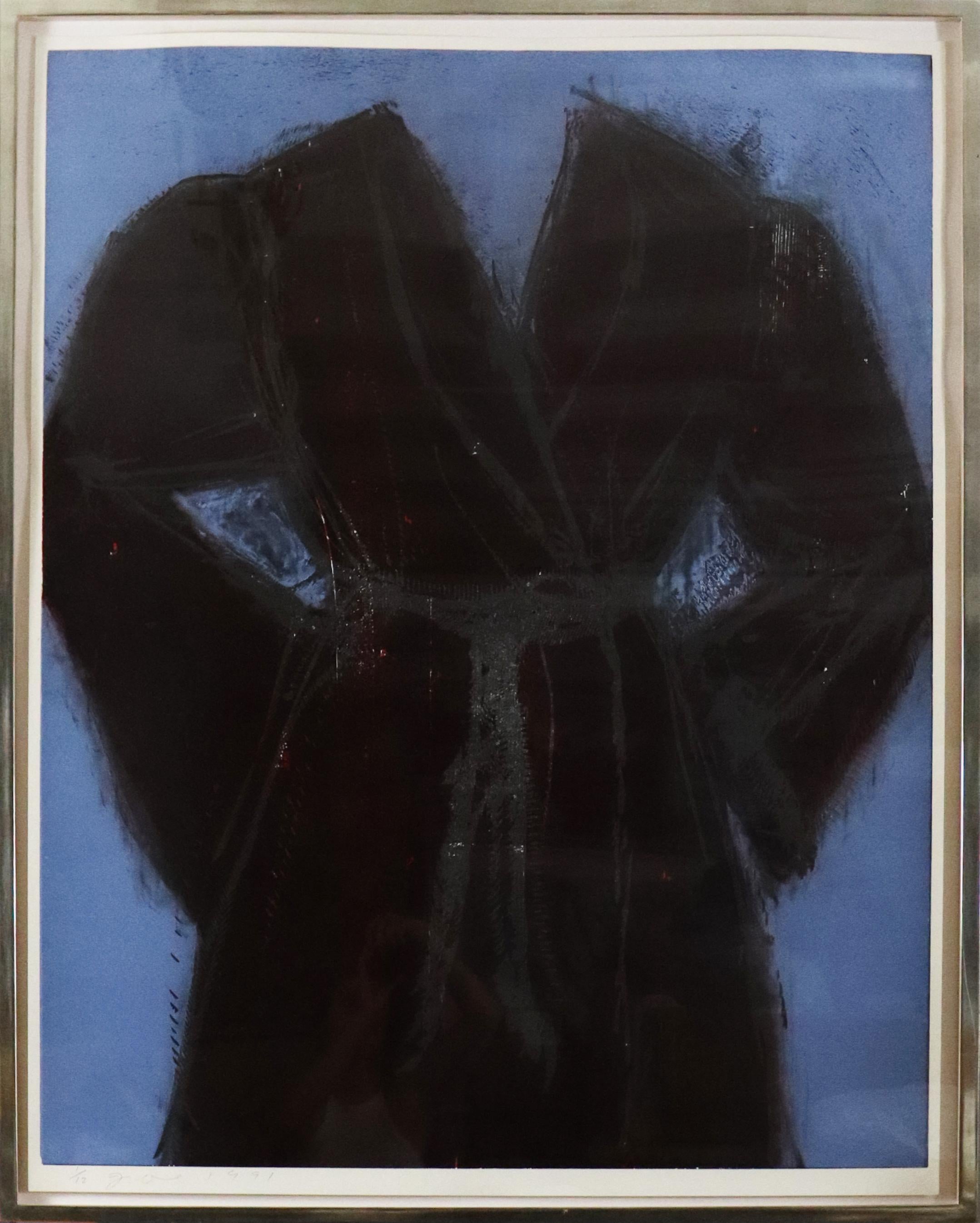 La vestaglia marrone - Print di Jim Dine