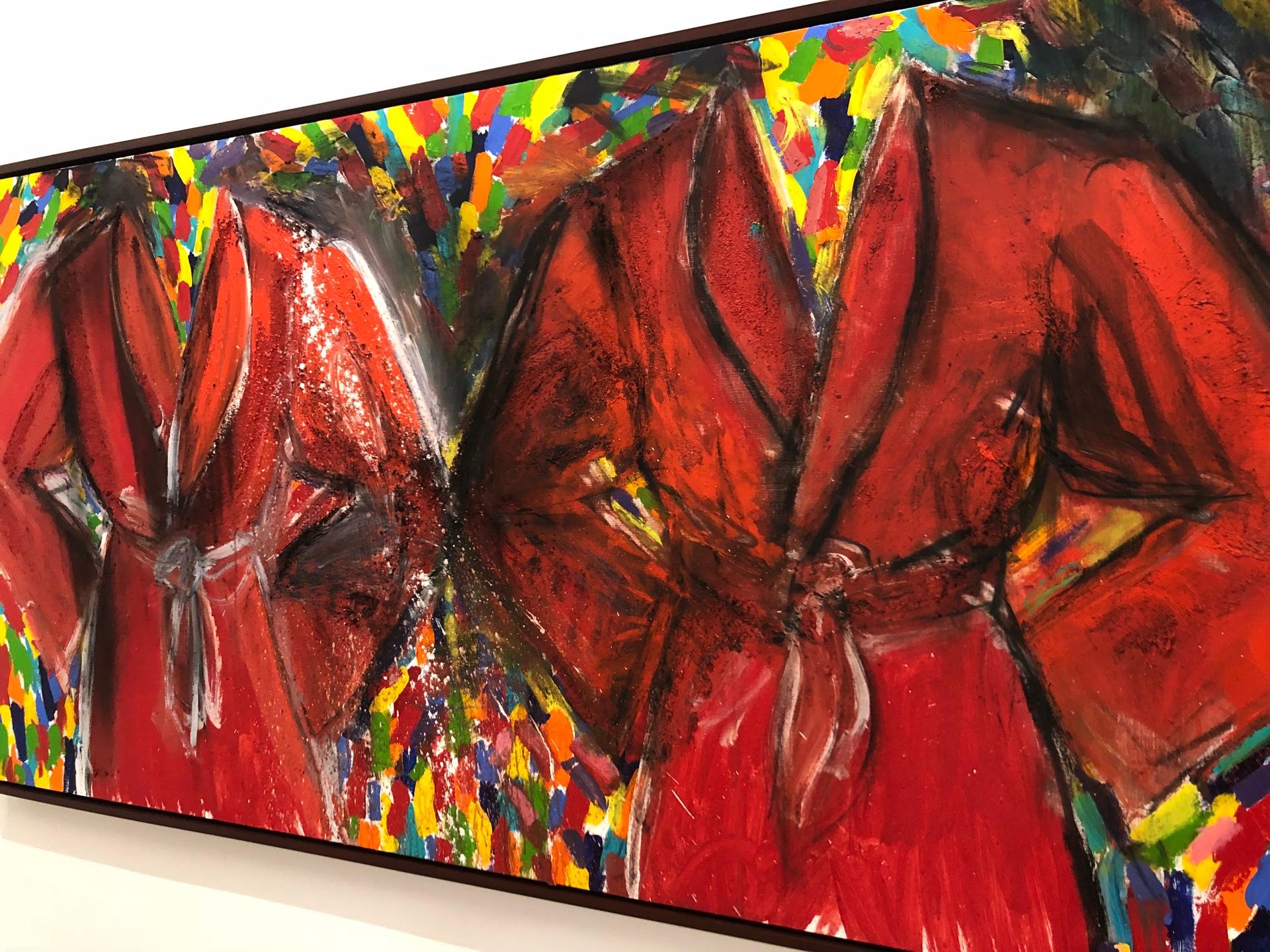 Anderson and Shepard - Painting by Jim Dine