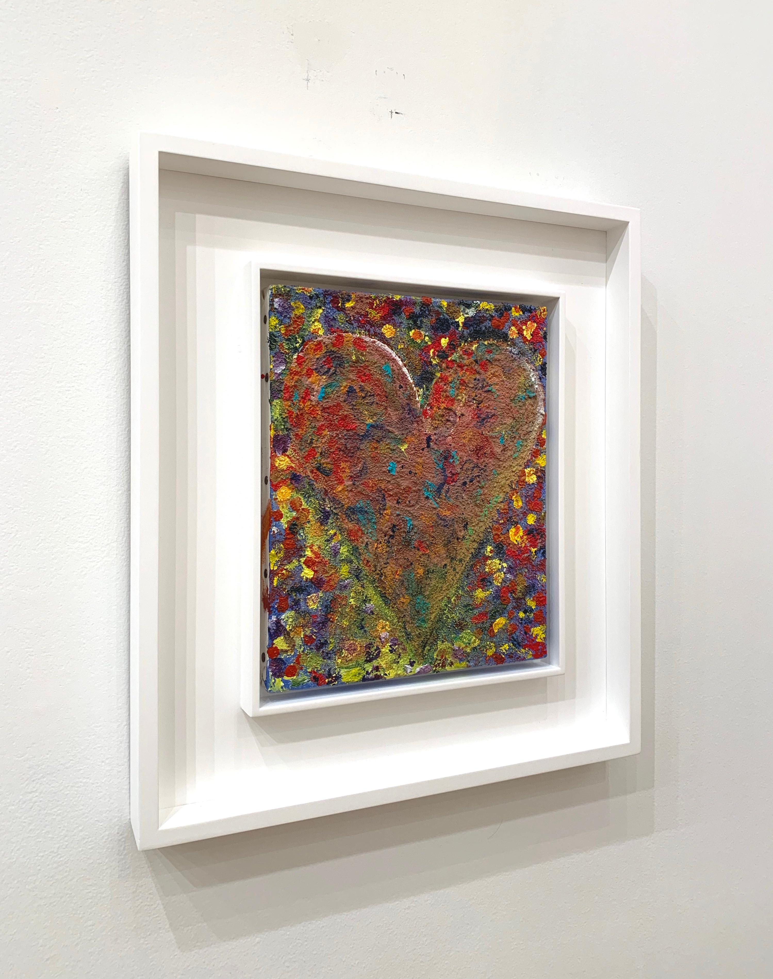 Heart in the Sand - Painting by Jim Dine