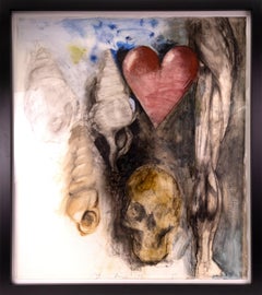 Jim Dine Original Painting Atheism VII 1986