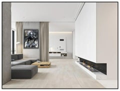 Jim Dine Original Watercolor Painting Signed Large Self Portrait Framed Artwork