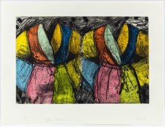 Jim Dine The Soft Ground Double Robe Woodcut Signed Limited Edition of 14