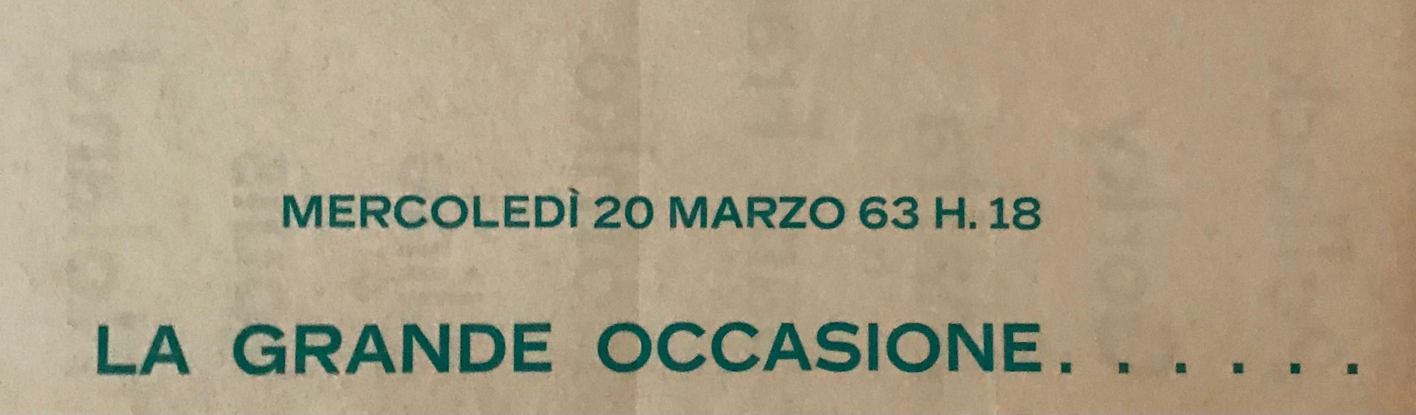 La Grande Occassione Della Pittura Americana Milano (Hand Signed by Jim Dine) - Pop Art Print by Jim Dine, Philip Guston, Mark Rothko, Helen Frankenthaler, Cy Twombly, Jackson Pollock & others
