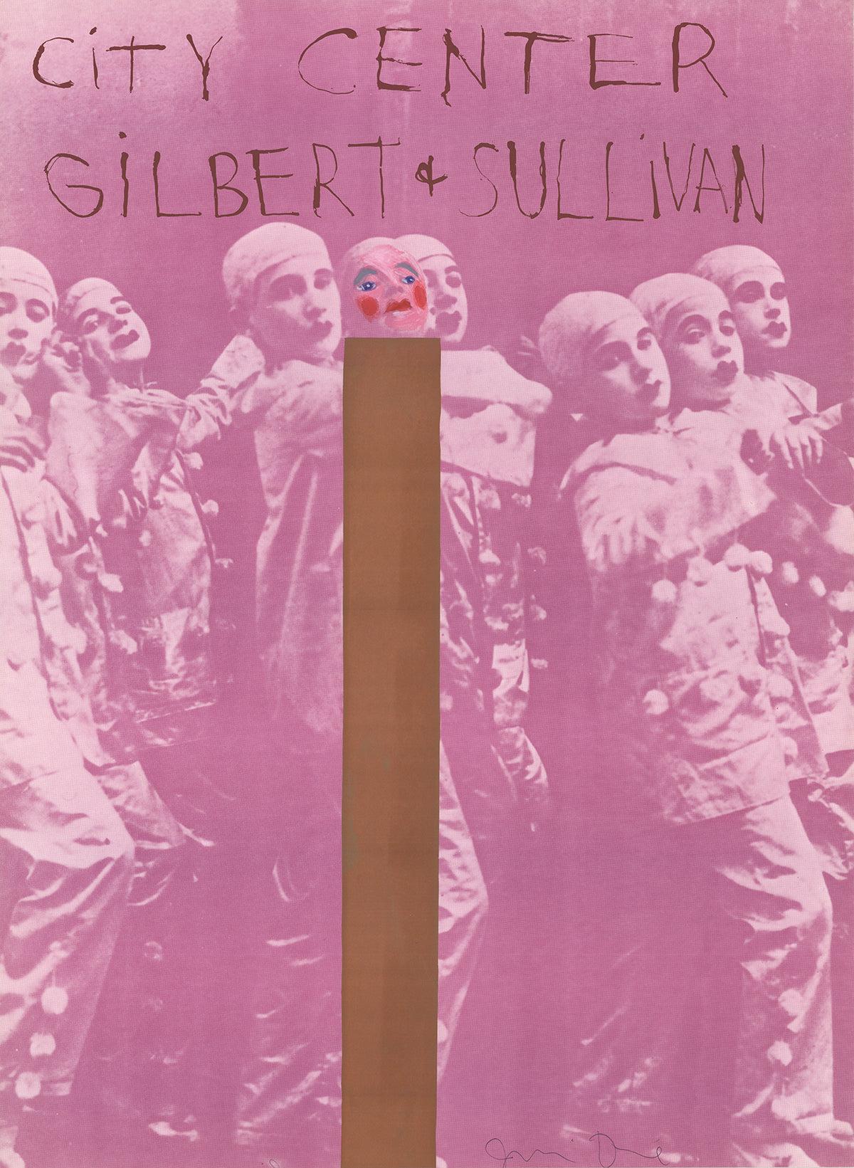 1968 'Gilbert And Sullivan' Hand-Signed limited edition - Print by Jim Dine