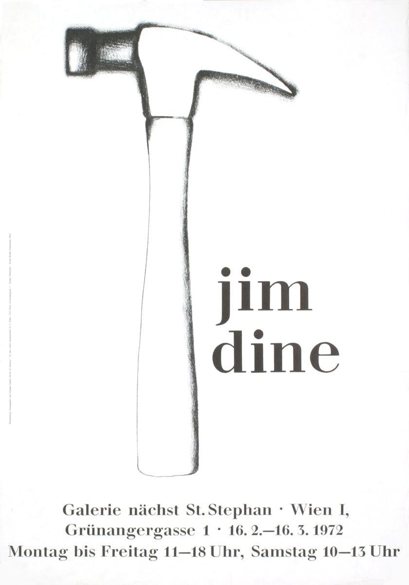 1972 After Jim Dine 'Hammer' 