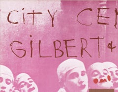 Gilbert and Sullivan Promotional Poster, Pop Art, Offset Print, 1968