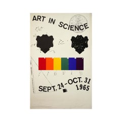 Affiche originale « Art in Science » de 1965, par Jim Dine, Albany Institute