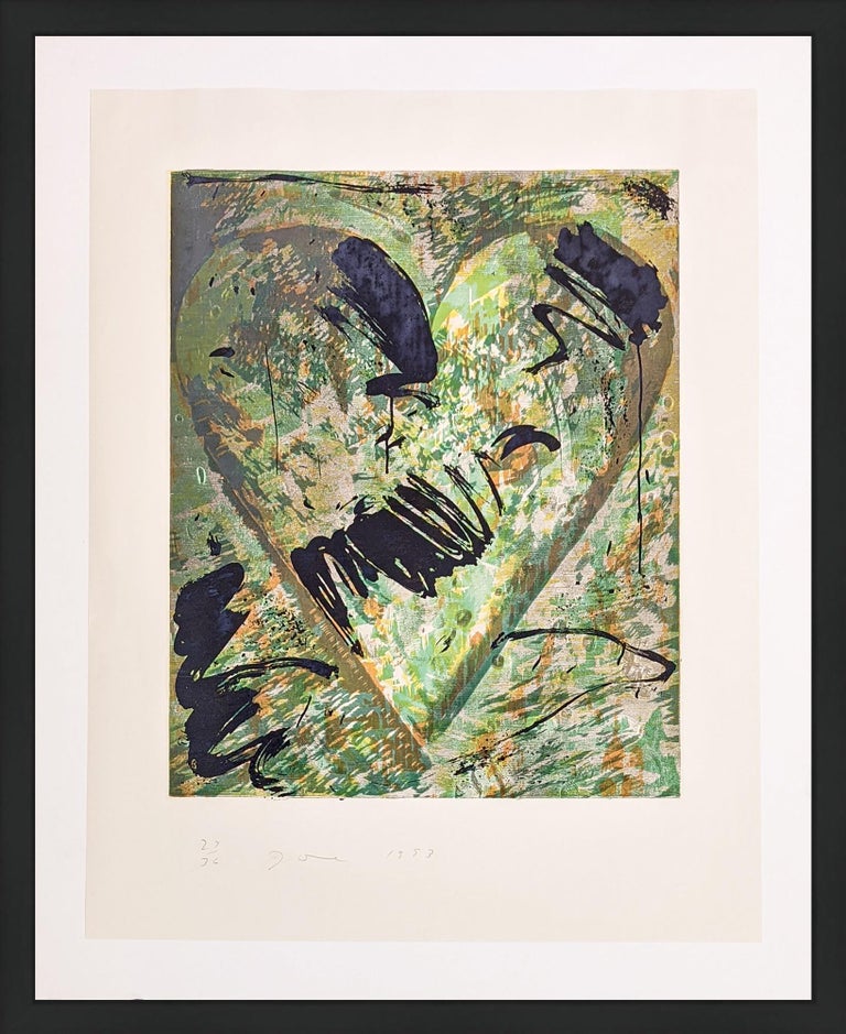 Jim Dine Abstract Print - CALLED BY SAKE (C.70)