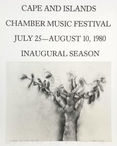 Cape and Islands Chamber Music Festival (Jade-Pflanzgefäß-Stillleben) Poster (Signiert)