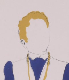 Dorain Gray with Rainbow Scarf