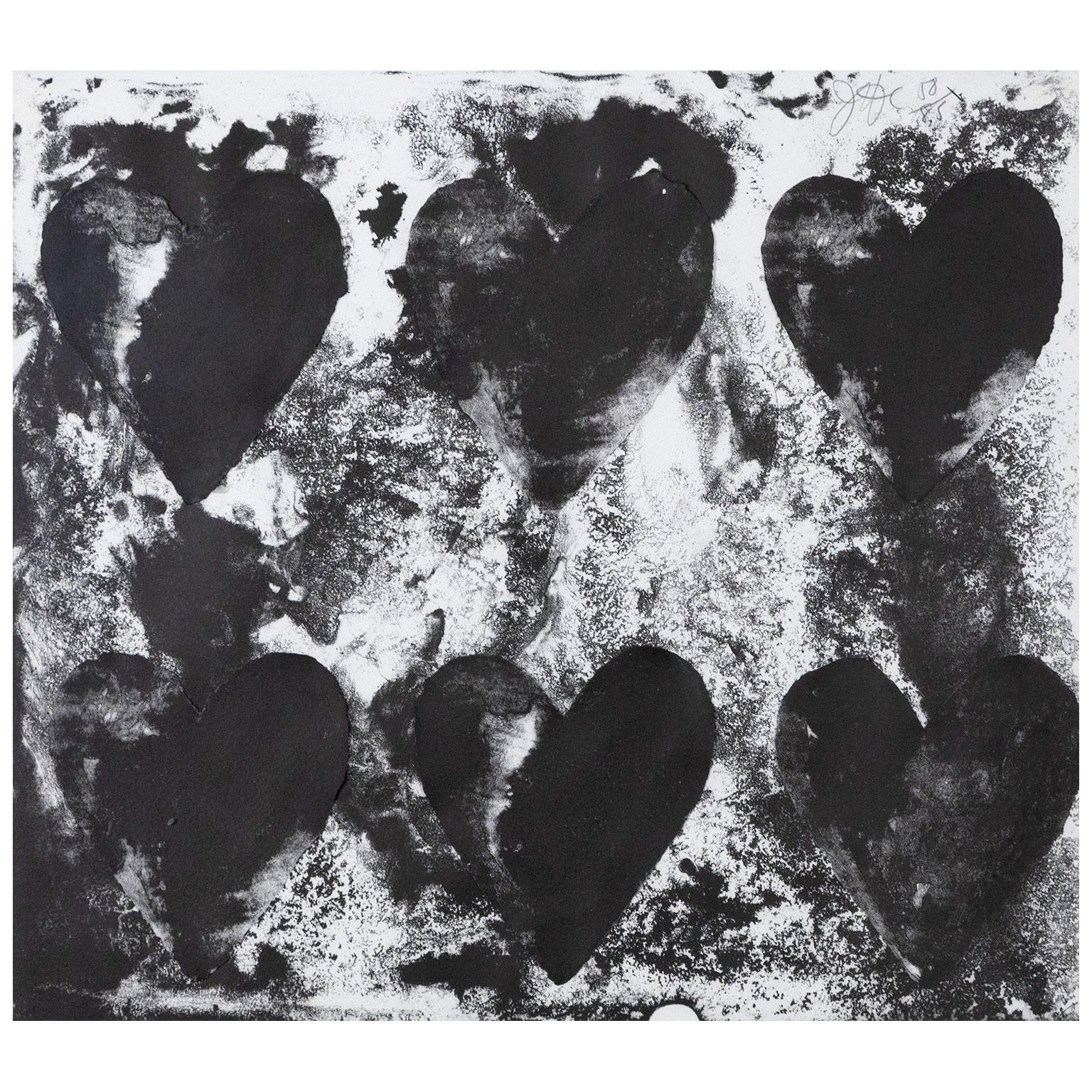 Dutch Hearts - Print by Jim Dine