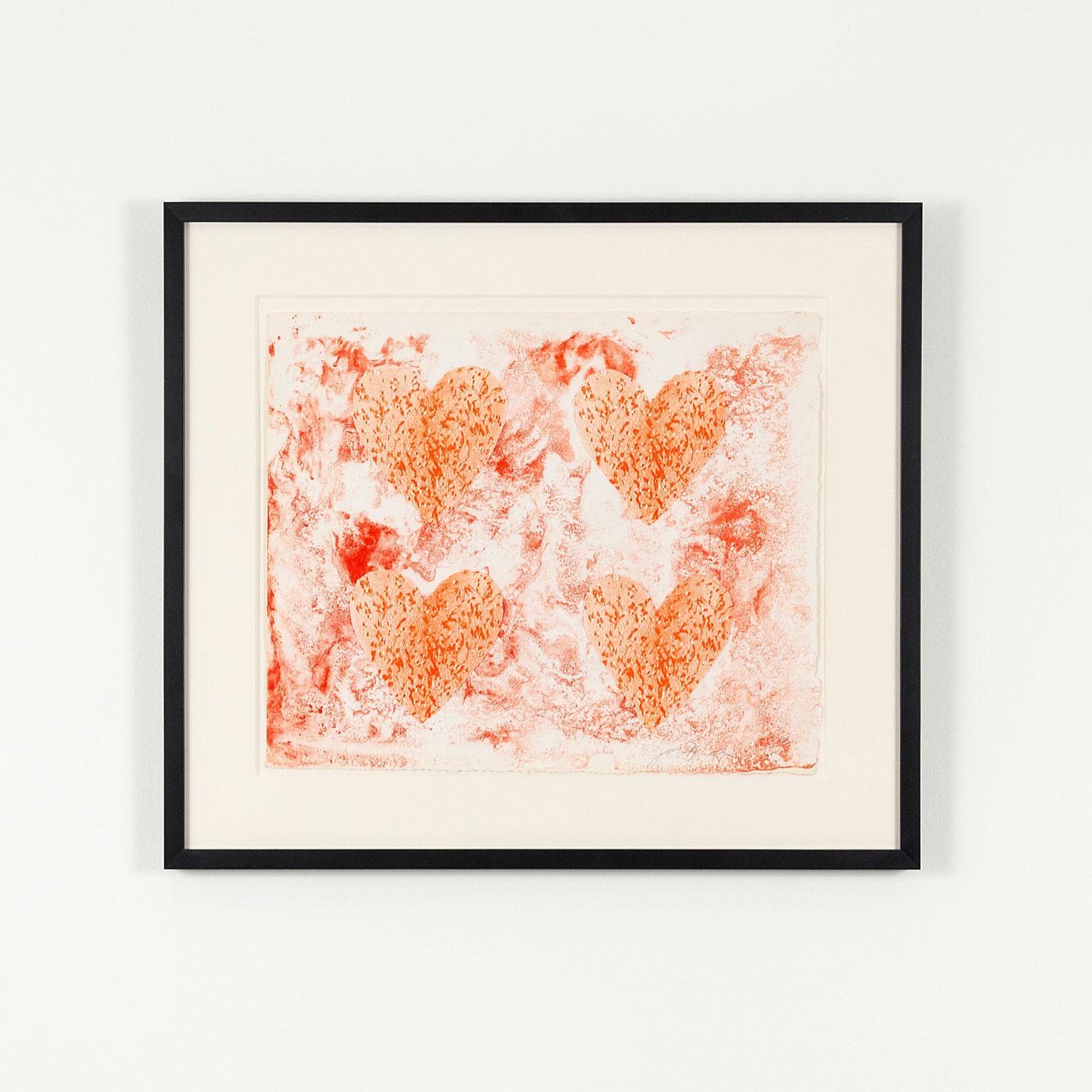 Dutch Hearts - Print by Jim Dine