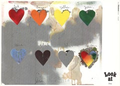 Eight Colorful Hearts