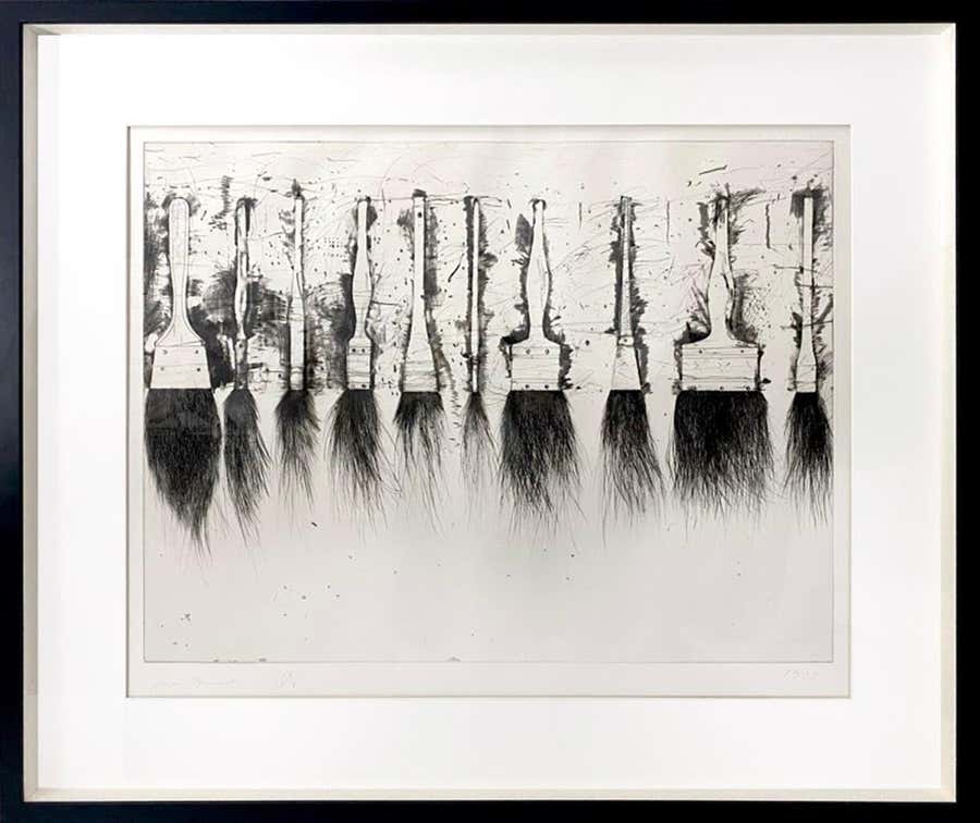 Five Paintbrushes (3rd State)