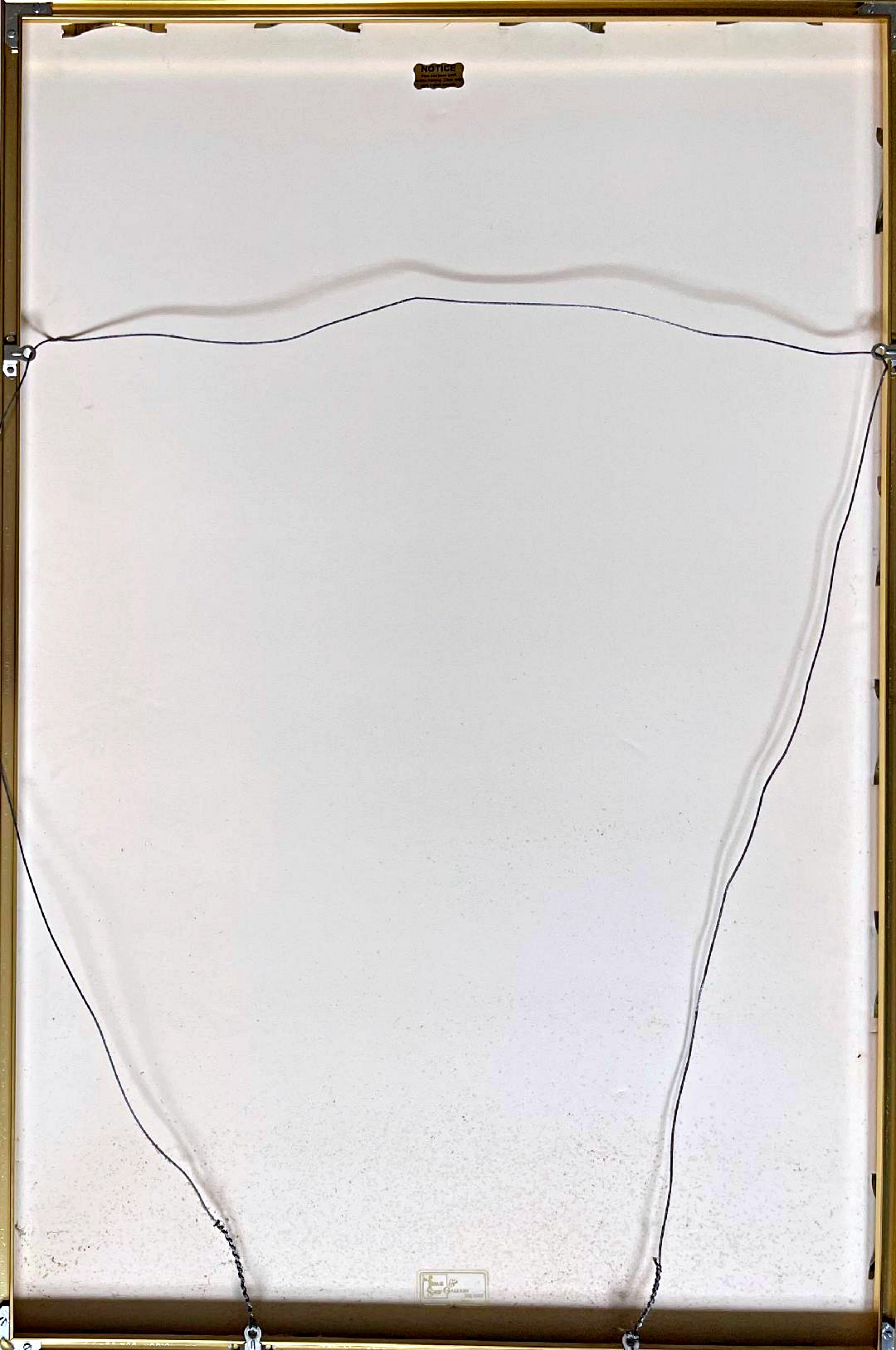Rare affiche Pop Art européenne arc-en-ciel signée à la main par Jim Dine  en vente 1