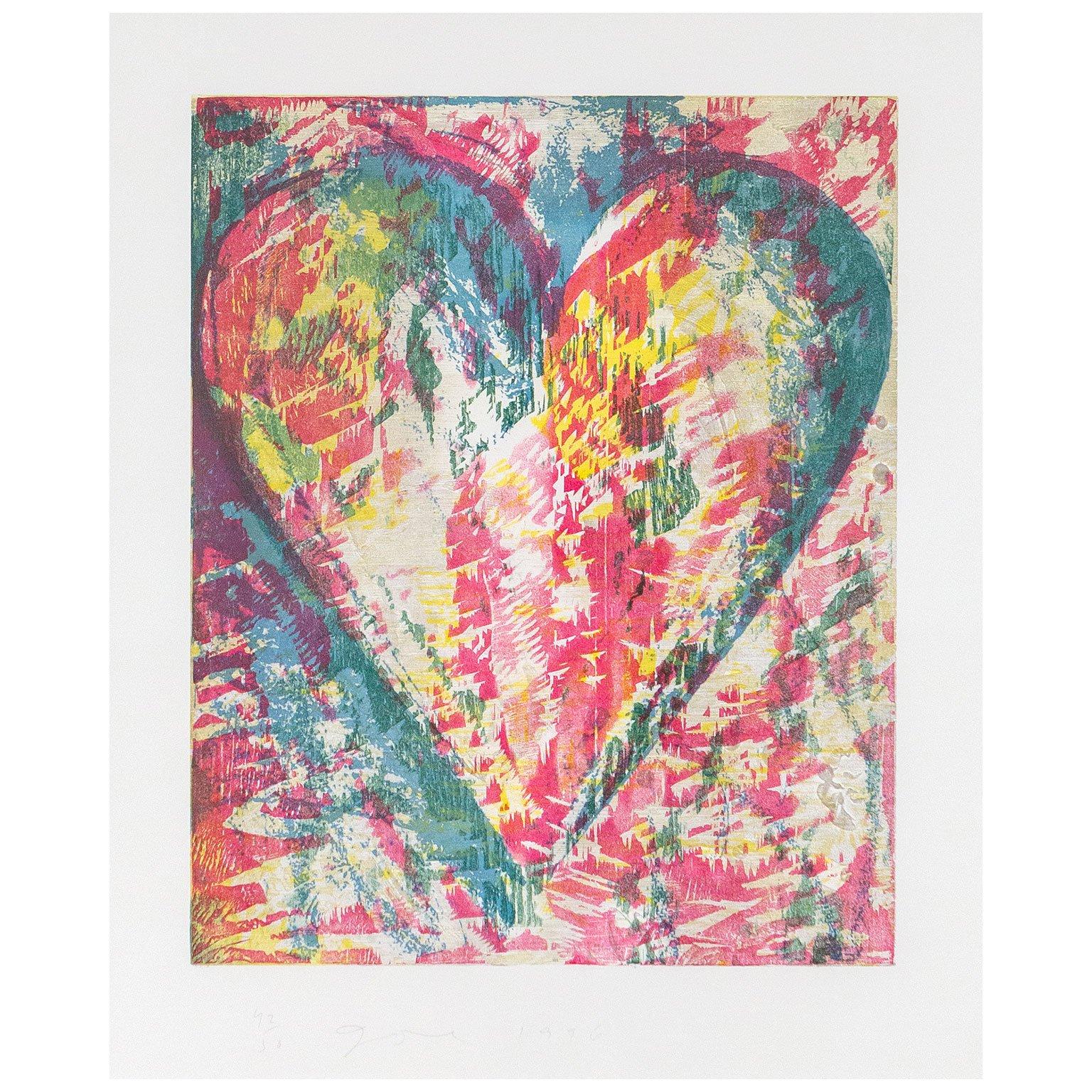 Jim Dine (b. 1935) was one of the original artists that defined Pop Art in the 1960’s and redirected American art away from abstraction by including depictions of objects and items from daily life. 

Like Jasper Johns and Andy Warhol, Dine embraced