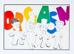 Jim Dine (1935) - Coloured lithograph on Hodgkinson paper - 1970