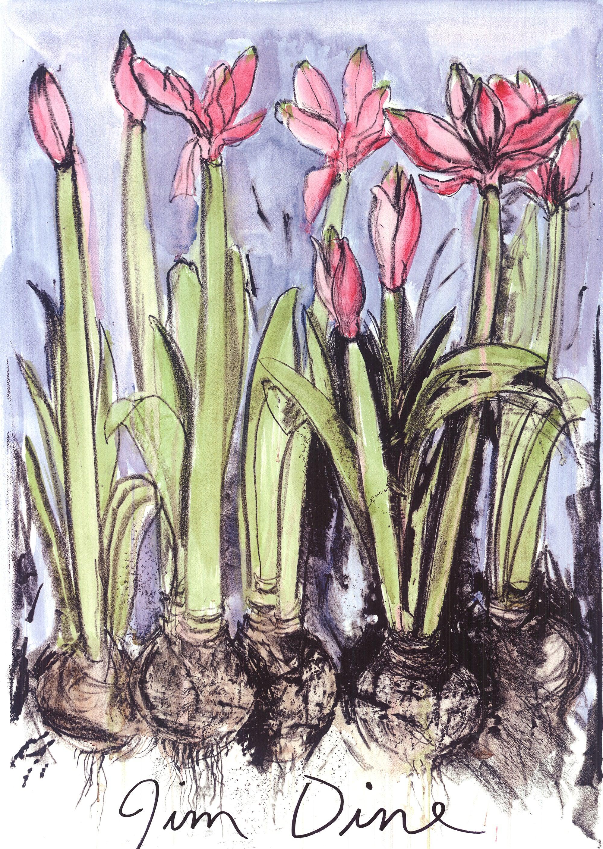 Jim Dine 'Anemones' For Sale 3