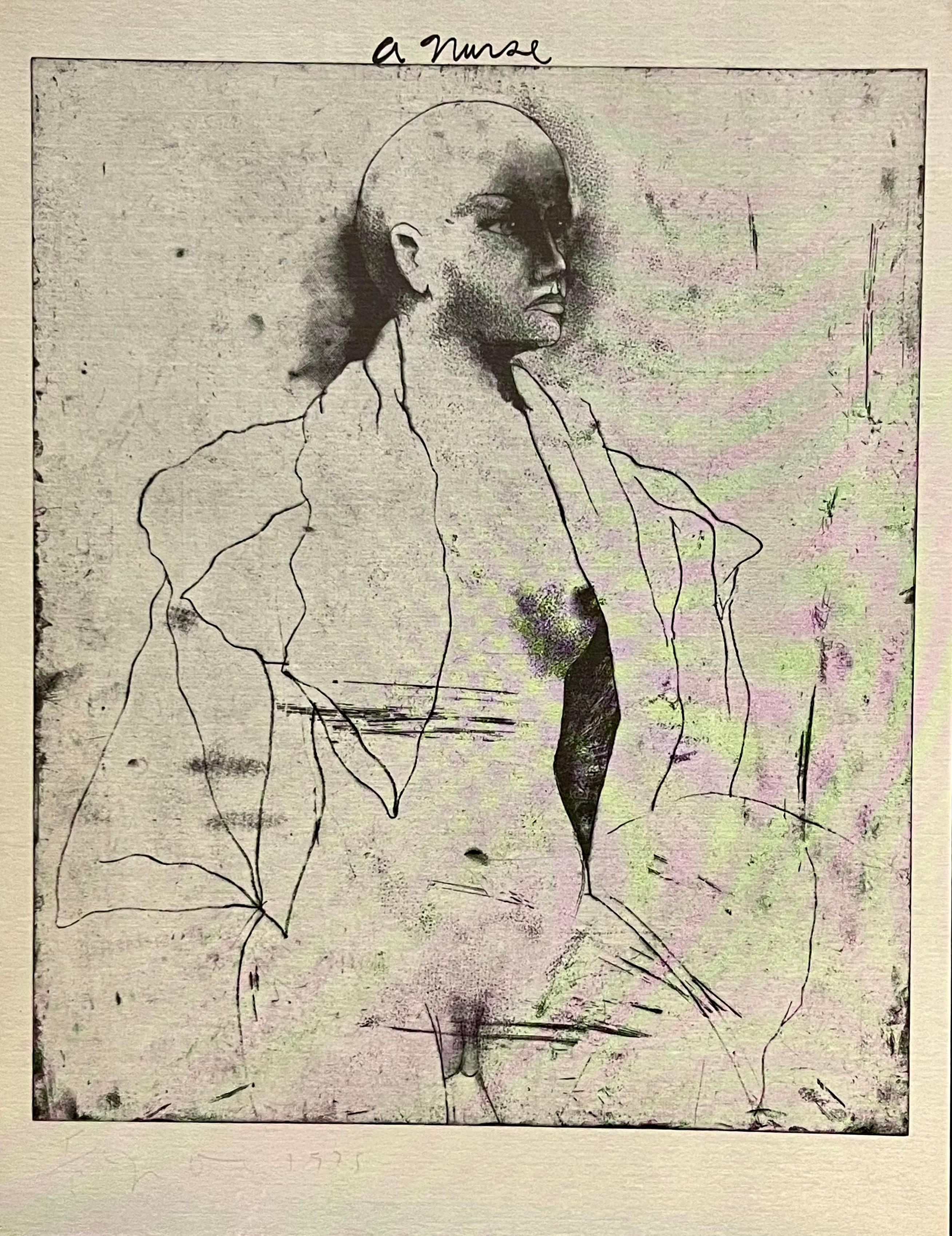 Jim DINE Eight Sheets from an Undefined Novel (sample portfolio) For Sale 3