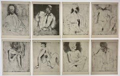 Jim Dine Eight Sheets from an Undefined Novel (sample portfolio) 