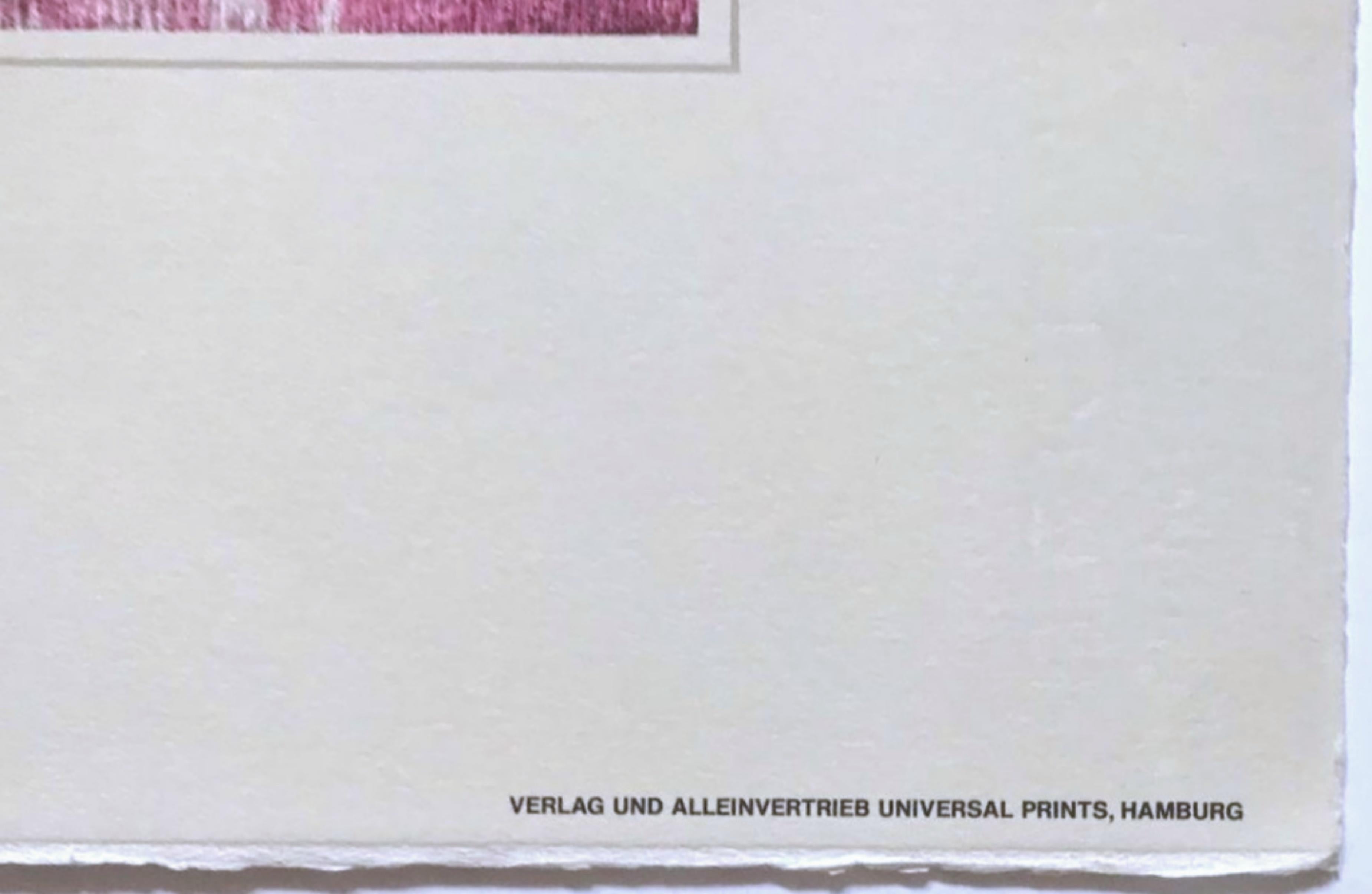 Jim Dine Stampa museale europea su carta litografica Edizione limitata a 300 esemplari in vendita 2