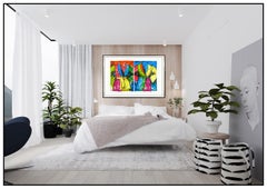 Jim Dine Original Etching Lithograph Florida Bathrobes Robe Large Signed Artwork