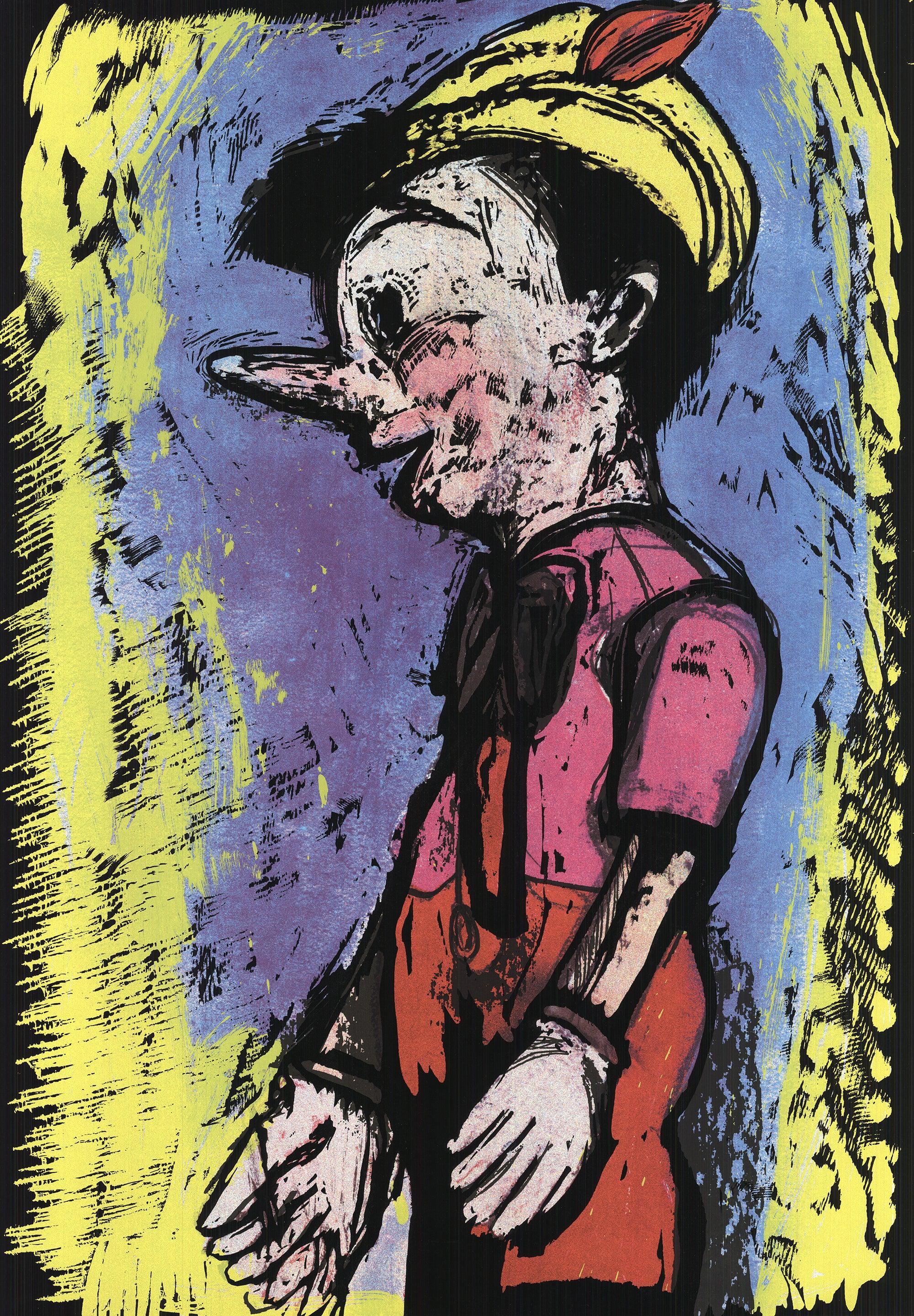 Jim Dine „Pinocchio“ 2008 im Angebot 1