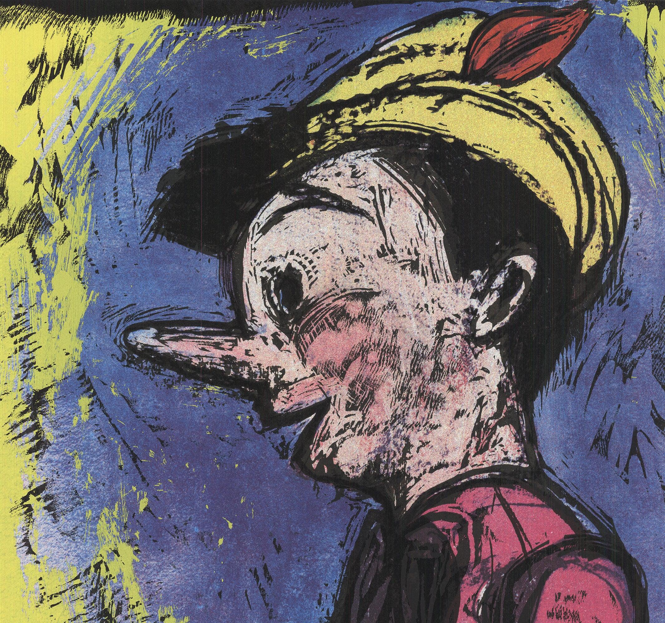 Jim Dine 'Pinocchio' SIGNED + NUMBERED For Sale 2
