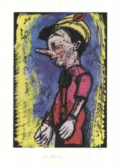 Jim Dine 'Pinocchio' SIGNED + NUMBERED
