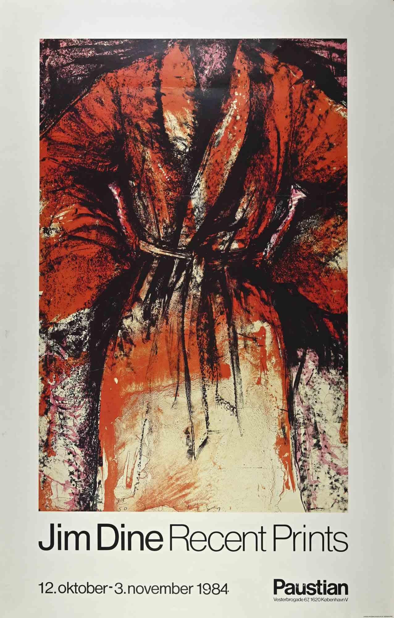 Jim Dine Recents Prints is an artwork realized in 1984, in occasion of a Jim's Dine exhibition. 

12 oktober - 3 november 1984.

Offset colored poster. 

h 125 x 80 cm.

Good conditions

