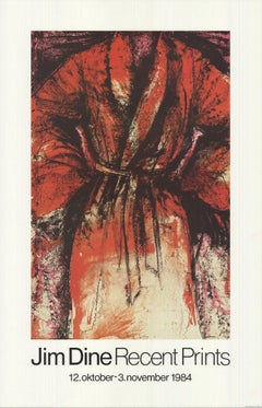 Jim Dine 'Robe' 1984- Offset Lithograph