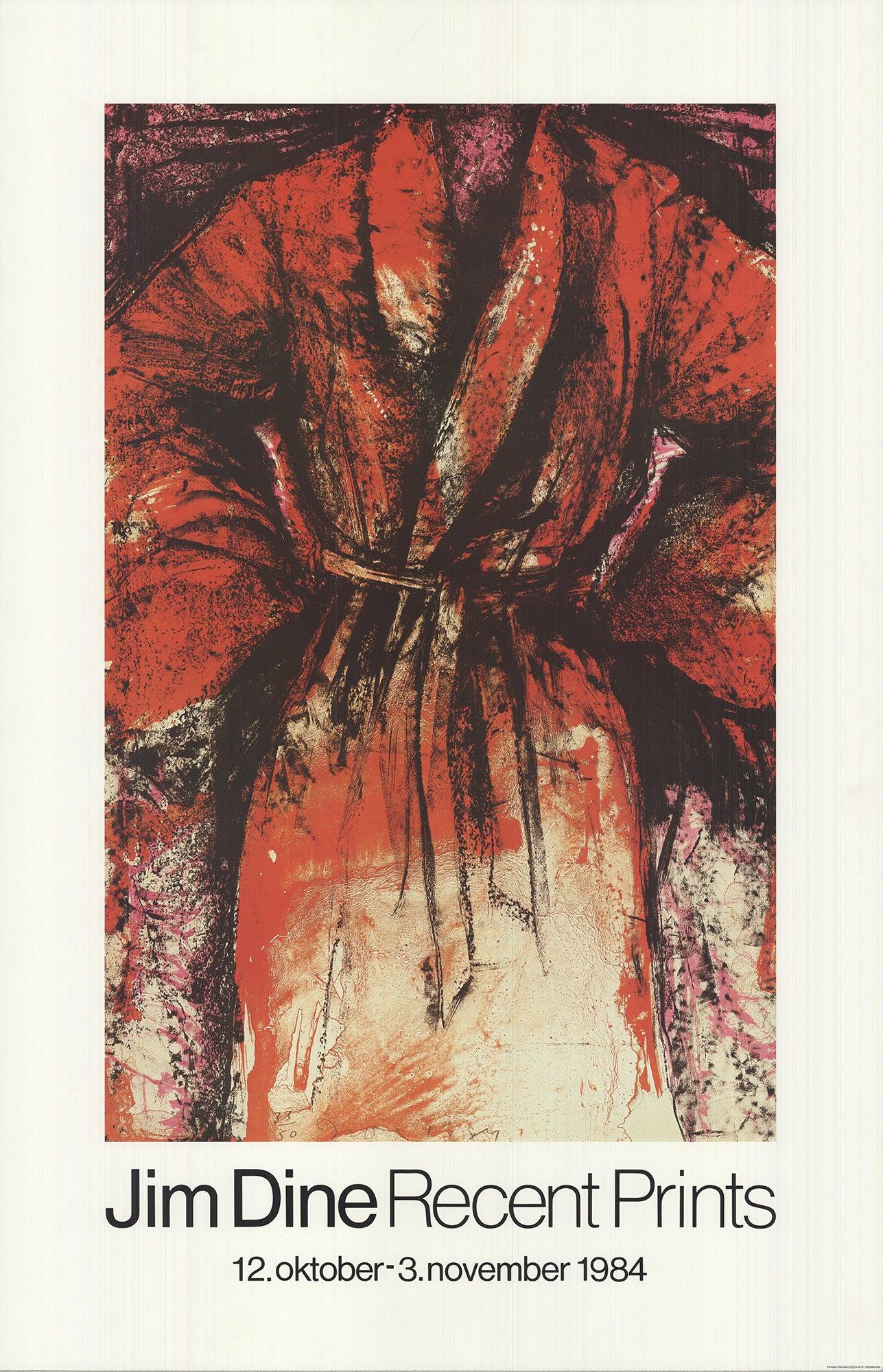 Jim Dine 'Robe' 1984- Pop Art Vintage