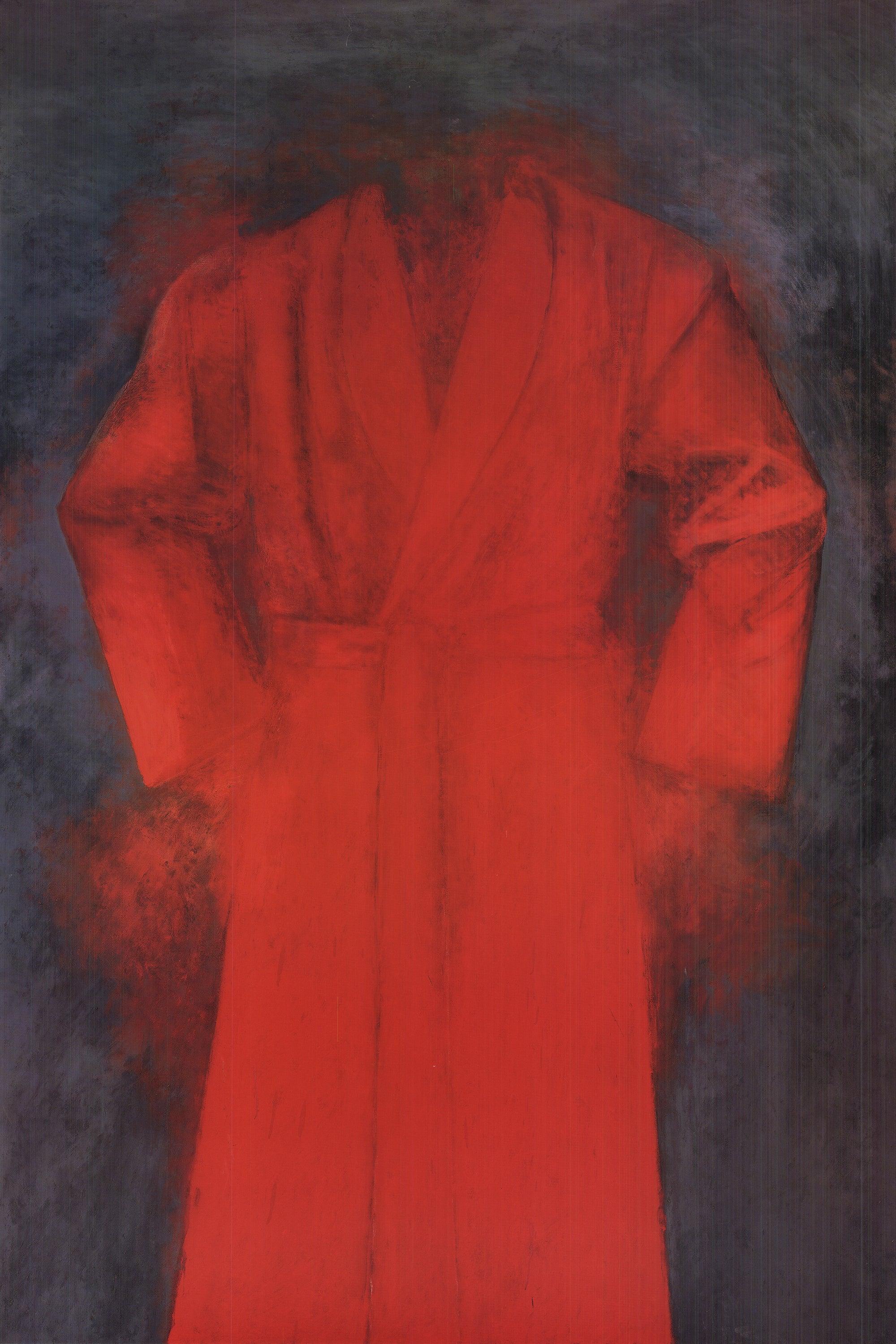 Jim Dine-The Cardinal Red Robe For Sale 3
