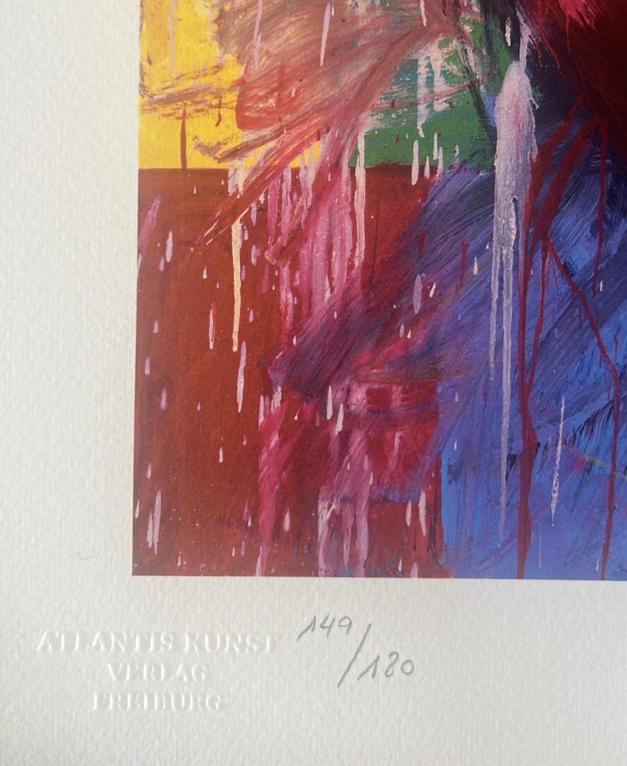 Jim Dine El corazón y el ojo Litografía de edición limitada, firmada y numerada en venta 7