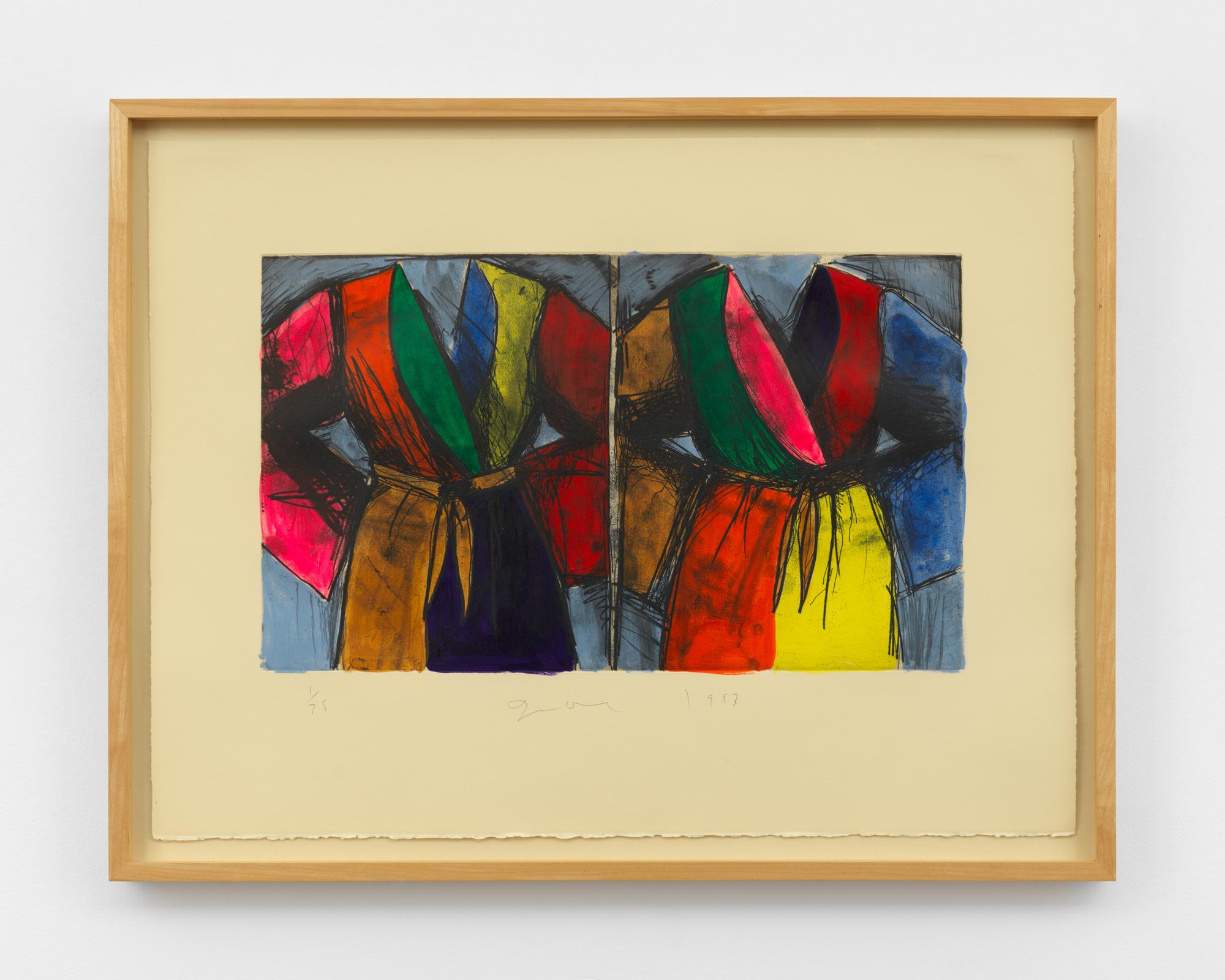 Jumps Out at You, No? - Print by Jim Dine