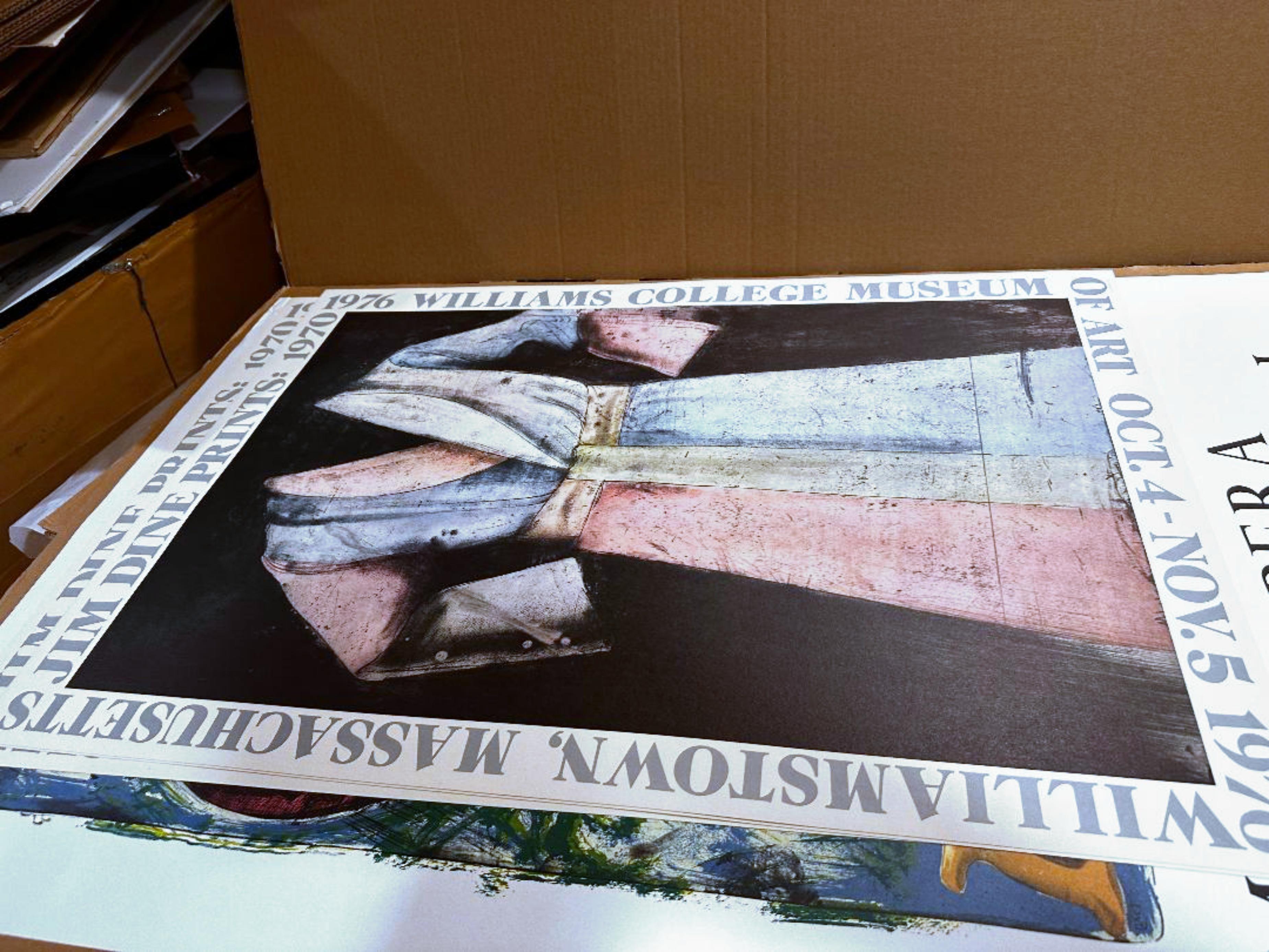 Edición limitada de la impresión de la exposición del Museo del Williams College sobre papel litográfico - Print Arte pop de Jim Dine