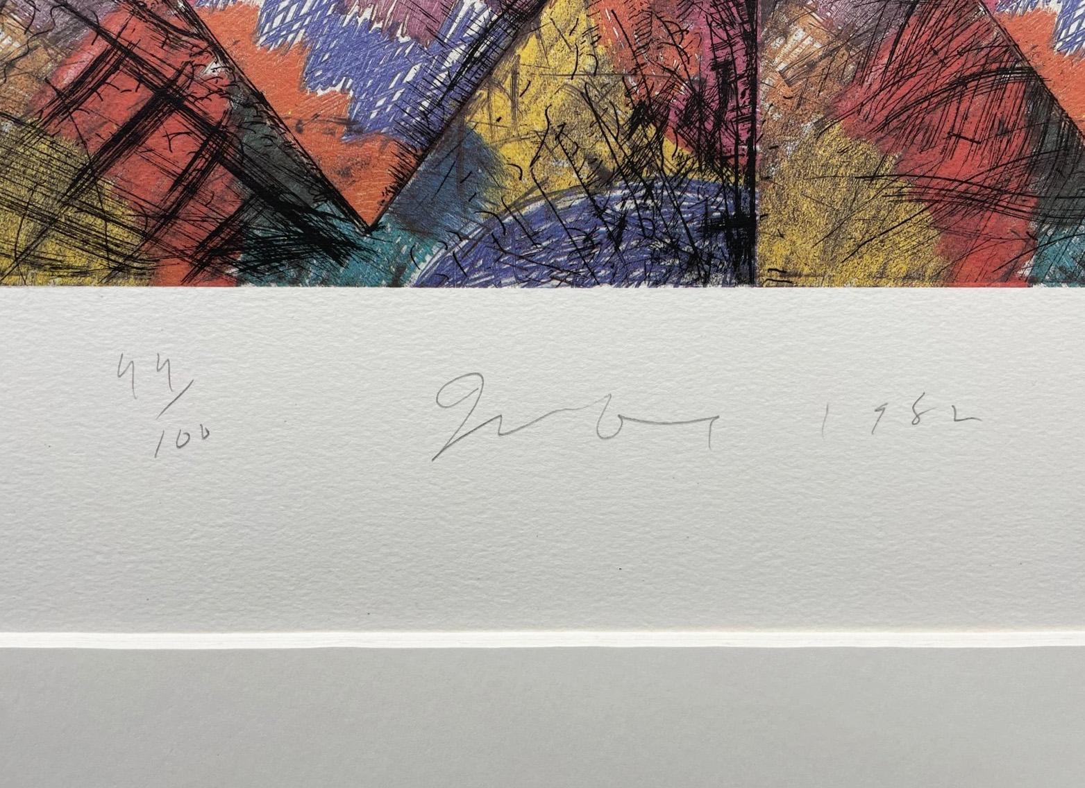 Louisiana Hearts - Print de Jim Dine