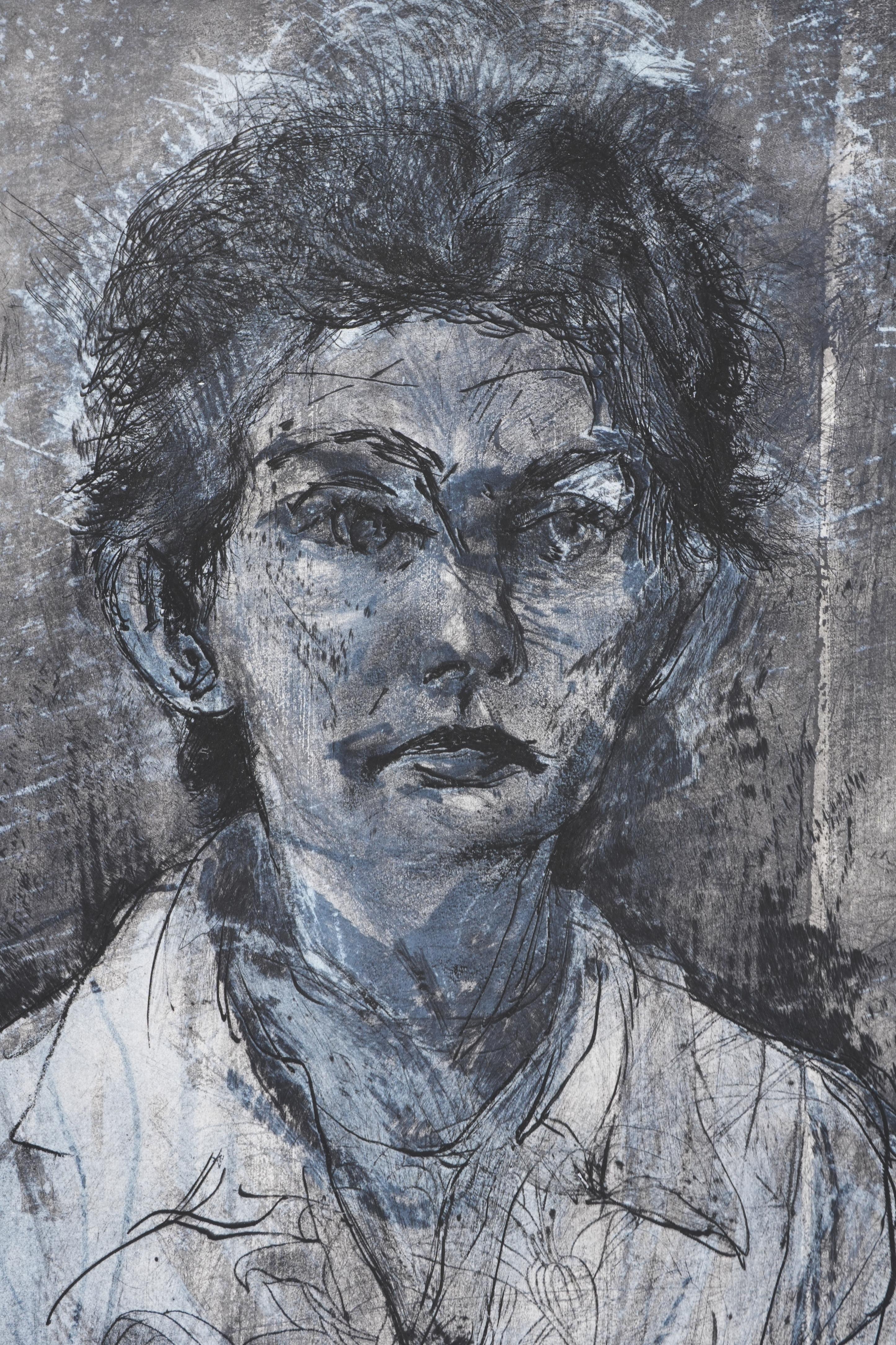 Jim DINE (1935)
Nancy outside in july XXII (Ten Layers of Grey), 1981

Original etching with aquatint (Crommelynck workshop)
Signed in pencil
Numbered 18 / 28
On BFK Rives vellum 91 x 63 cm (c. 36 x 25in)

A proof of this etching is in the