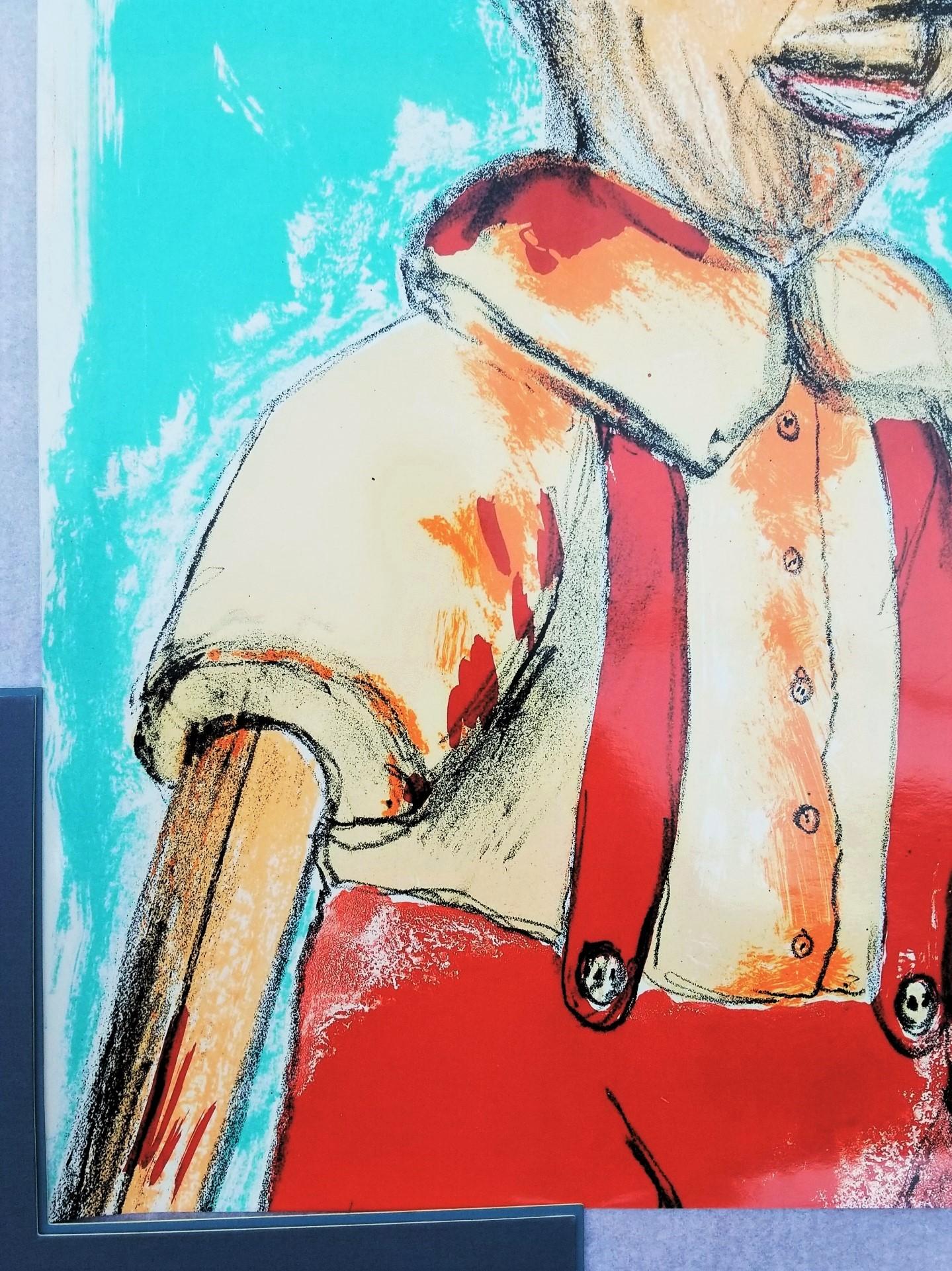 Musée d'art du comté de Nassau (Sculpture/Jim Dine/Pinocchio) Affiche (Signée) en vente 2