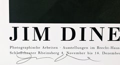 Offset Lithograph Poster; hand signed by Jim Dine