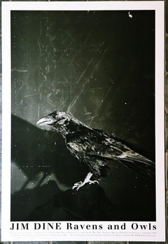 Offset-Lithographie-Poster, handsigniert von Jim Dine