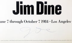 Olympian Gestures: Rare LACMA Exhibition offset print  (Hand Signed by Jim Dine)