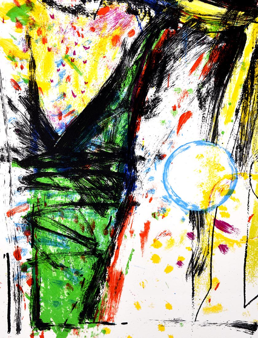 Olympic Robe, from Games of the XXIVth Olympiad Seoul - Modern Print by Jim Dine