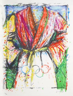Túnica Olímpica, Litografía Pop Art de Jim Dine