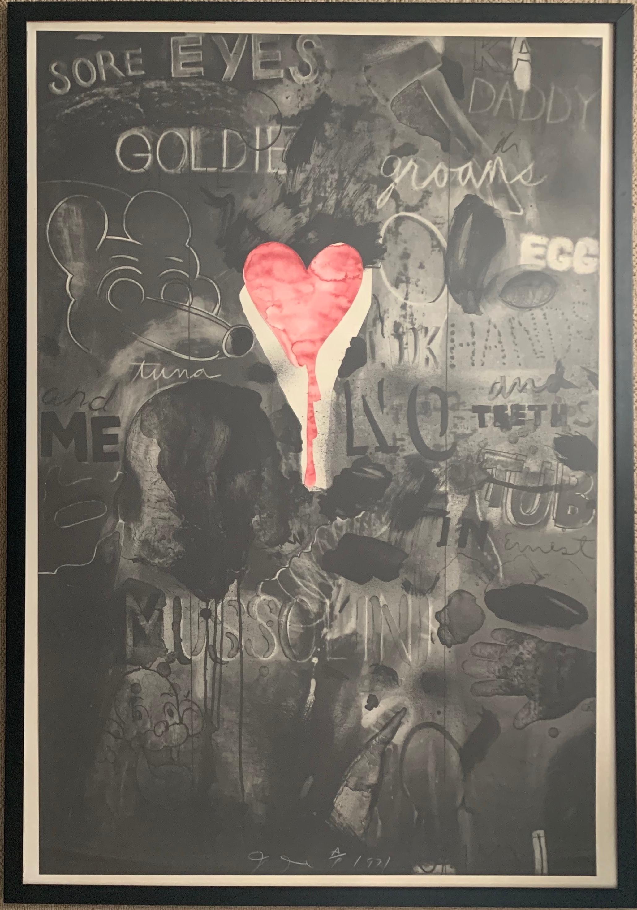 Picabia II (Forgot) - Print by Jim Dine