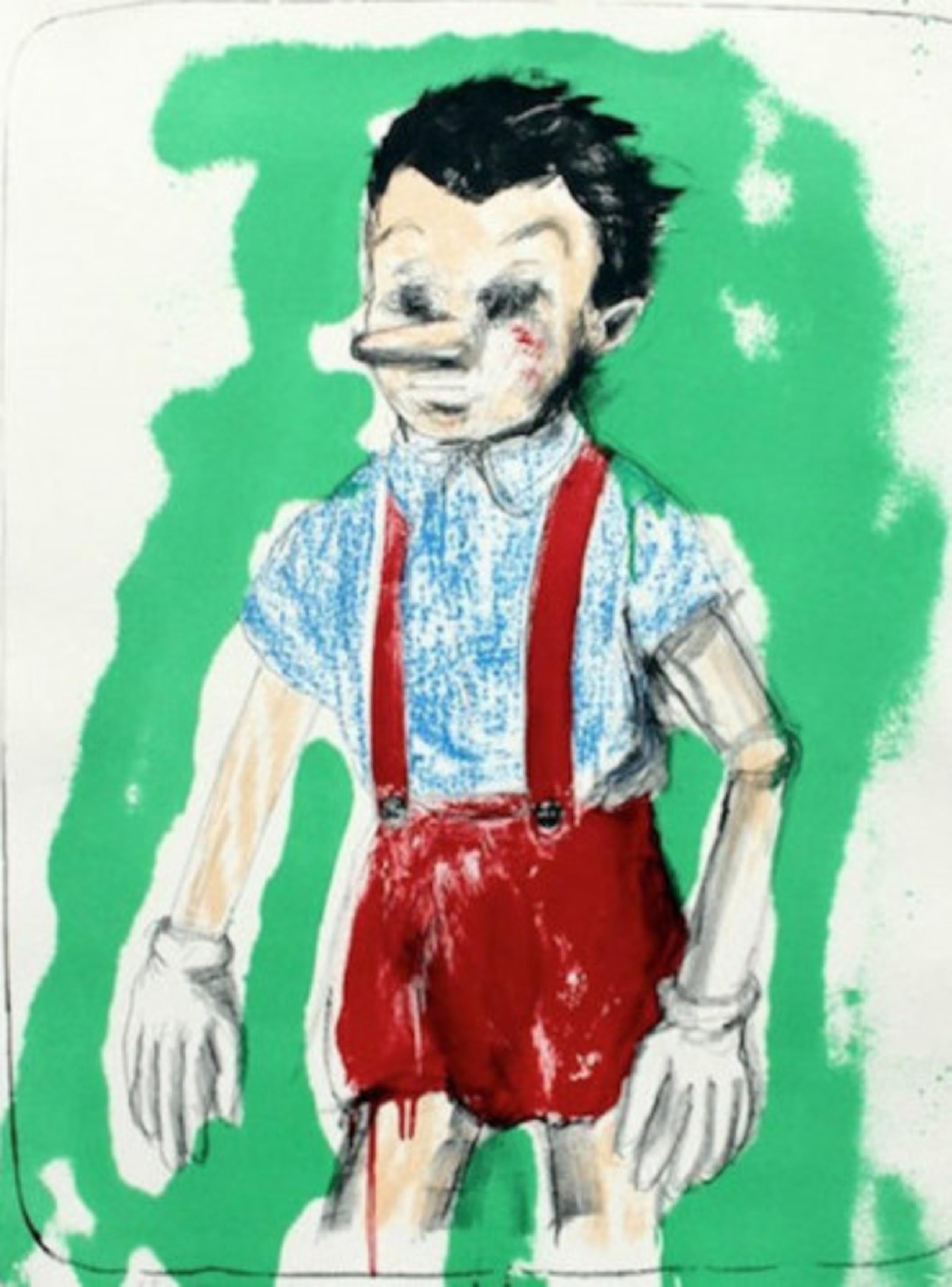 Pinocchio - Print by Jim Dine