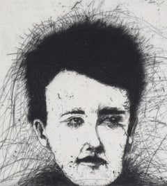 Retrato del poeta francés Arthur Rimbaud, edición limitada, 1975