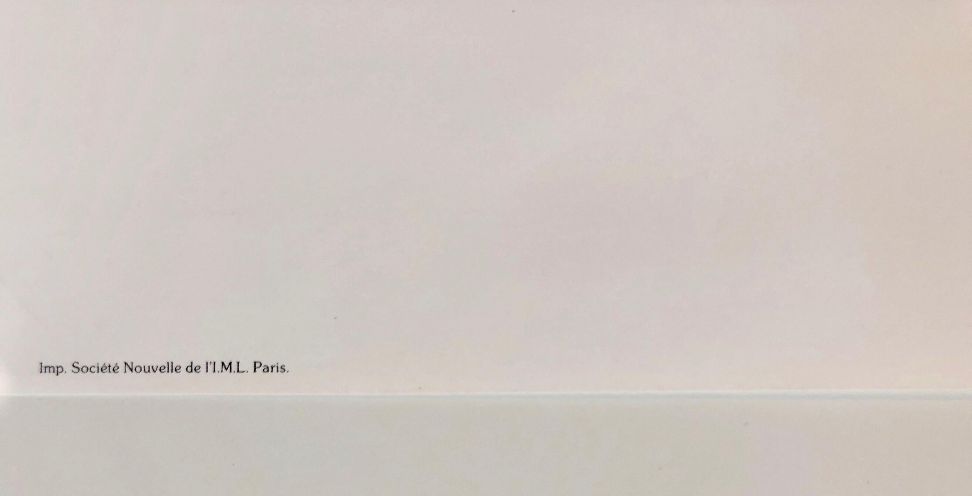  Offset-Lithographie-Poster Jim Dine, Maeght, Regenbogen- Steppdecke, Pop-Art im Angebot 3