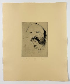 Self Portrait by Jim Dine (plate seven from Self Portraits portfolio 1971)