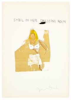 Retro Sybil in her Dressing Room Jim Dine The Picture of Dorian Gray Hollywood starlet